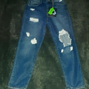Indigo Rein ripped jeans